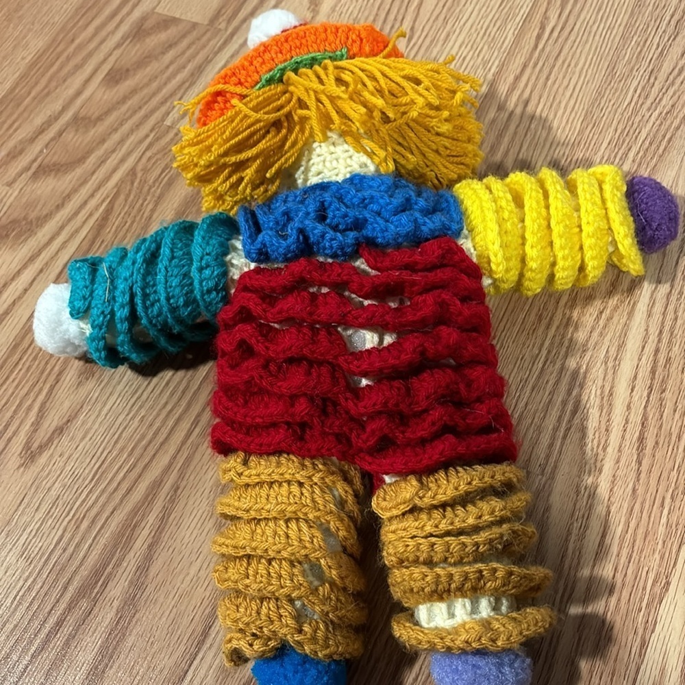 Raggedy Ann homemade stuffed doll - Picture 3 of 3